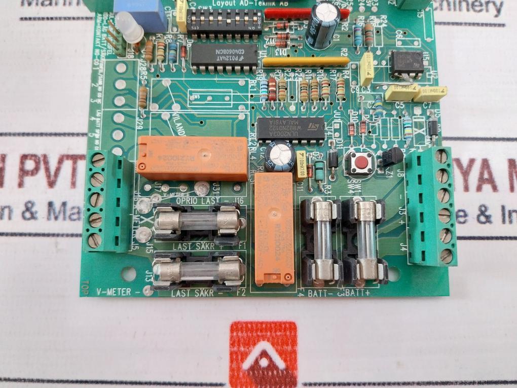 V-meter Printed Circuit Board
