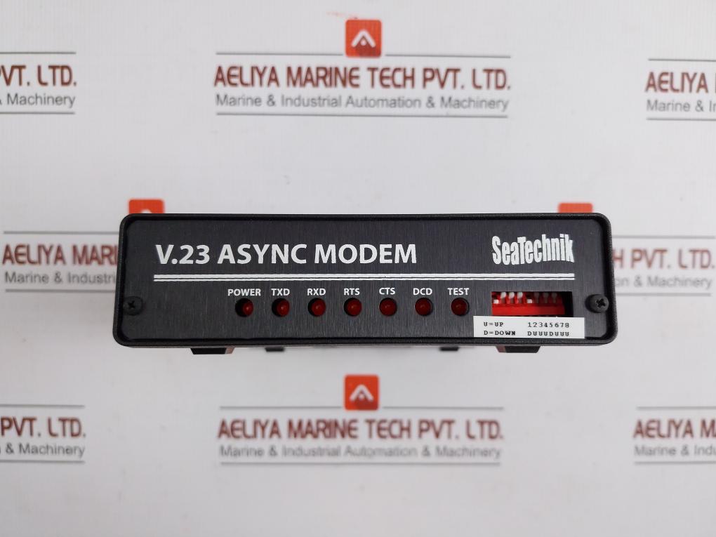 V.23 Async Communication Modem Set Input 100-240V~,50-60Hz,0.6A Seatechnik
