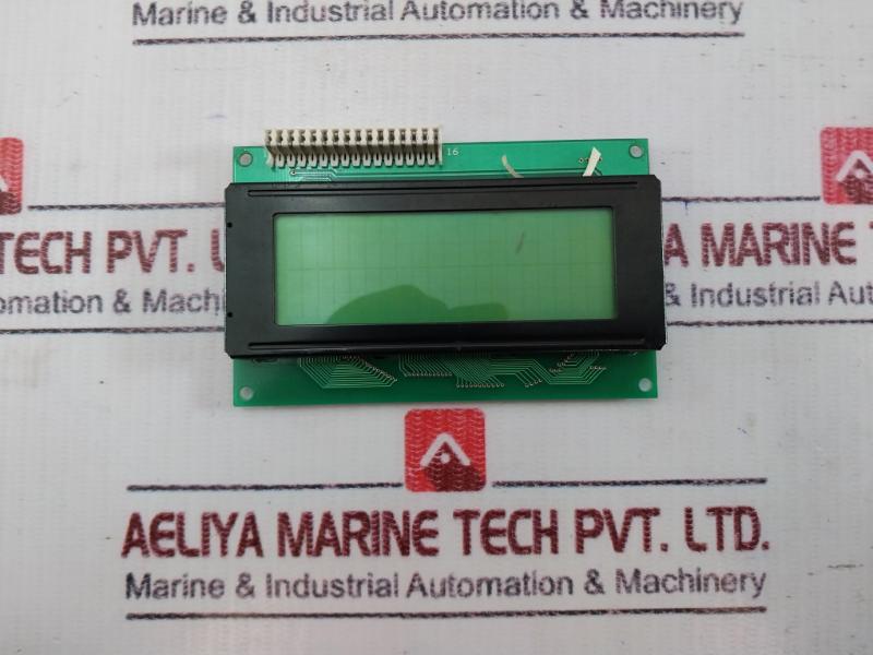 V0024430 0Pcv0 Alphanumeric Display With Green Backlight Lcd Display Module