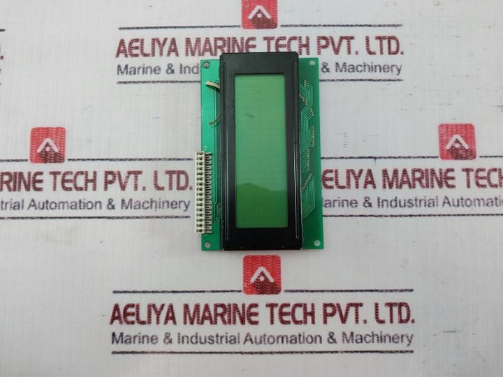 V0024430 0Pcv0 Alphanumeric Display With Green Backlight Lcd Display Module