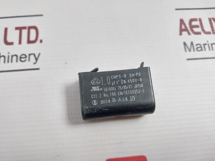 Cmps-r Sh-po Capacitor 450V 50/60Hz 1.0Uf Tolerance 10 5%