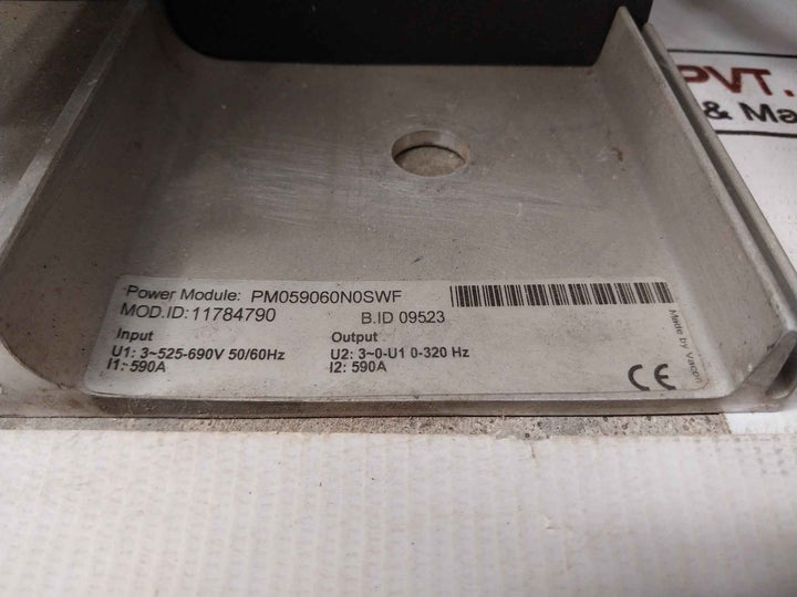 Vacon Pm059060N0Swf Power Module Drive Input 690V 50/60Hz Mc00419