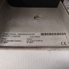 Vacon Pm059060N0Swf Power Module Drive Input 690V 50/60Hz Mc00419