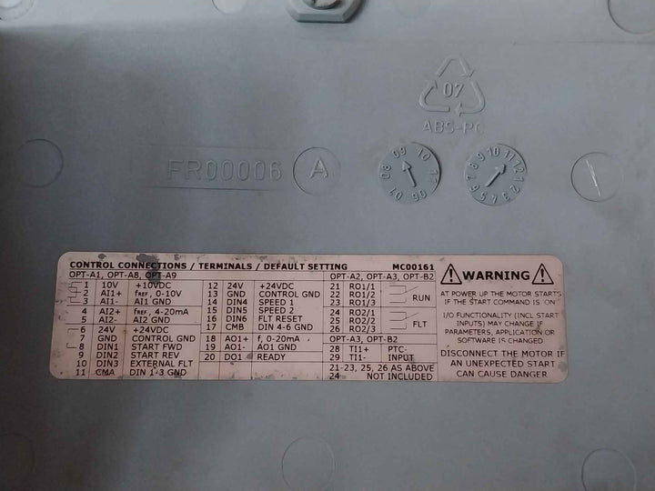 Vacon Pm059060N0Swf Power Module Drive Input 690V 50/60Hz Mc00419