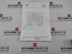 Vaf 0352-0035 Capillair Calibration Data Assy