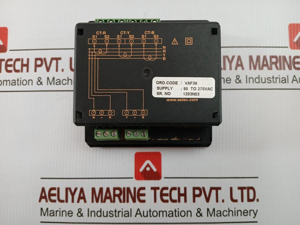 Vaf39 Led Vaf Meter Selec 90 To 270Vac