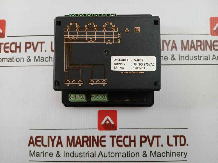 Vaf39 Led Vaf Meter Selec 90 To 270Vac