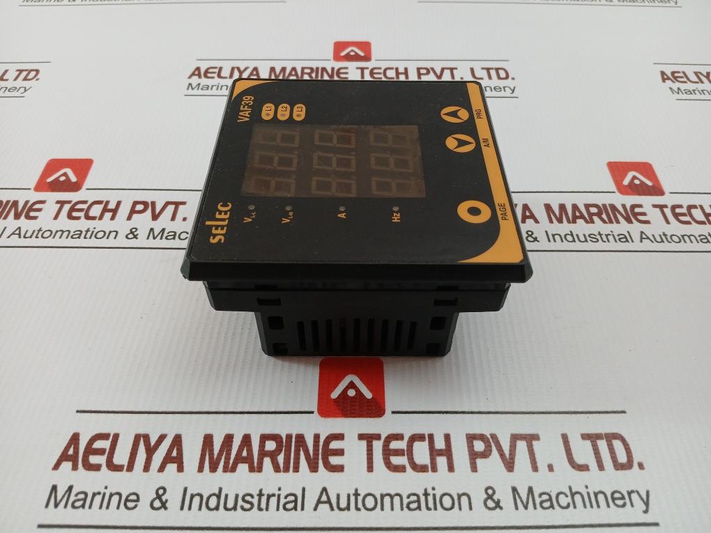Vaf39 Led Vaf Meter Selec 90 To 270Vac
