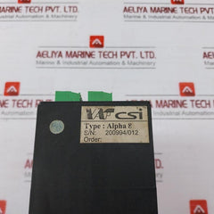 Vaf Alpha 8 Alarm Unit Csi C2626/06 18-32v +24v
