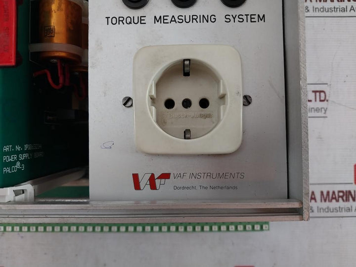 Vaf Instruments 191063066 Torque Measuring System 191068732 220 Vac 191065327