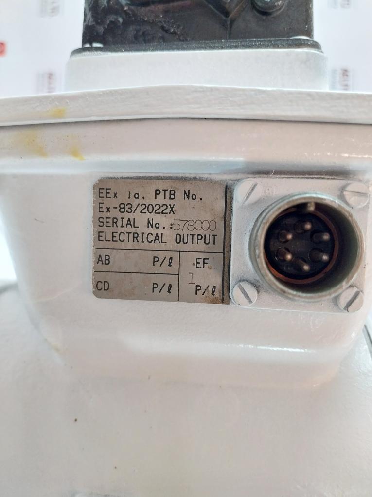 Vaf Instruments J5080 Flow Meter 0401-1387 Veam 9710 10K Bar Var.3558