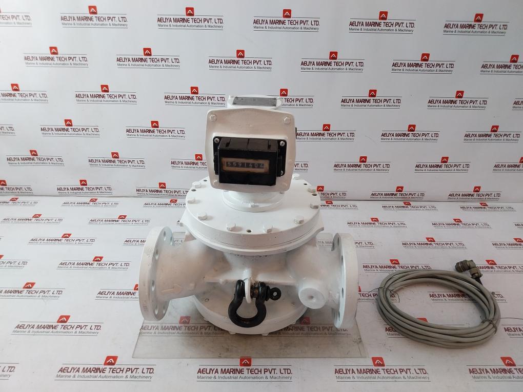 Vaf Instruments J5080 Flow Meter 0401-1387 Veam 9710 10K Bar Var.3558