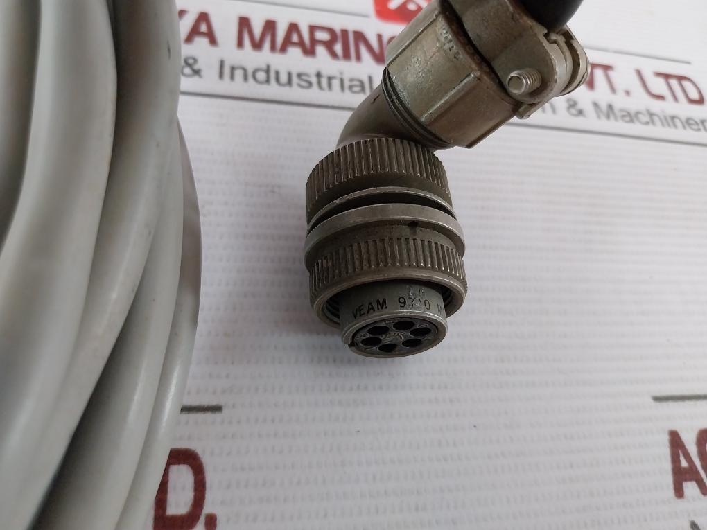 Vaf Instruments J5080 Flow Meter 0401-1387 Veam 9710 10K Bar Var.3558