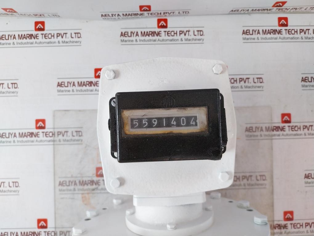 Vaf Instruments J5080 Flow Meter 0401-1387 Veam 9710 10K Bar Var.3558