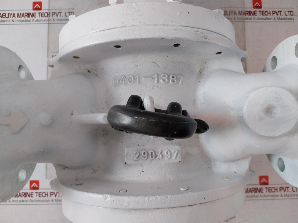 Vaf Instruments J5080 Flow Meter 0401-1387 Veam 9710 10K Bar Var.3558