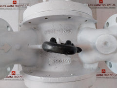 Vaf Instruments J5080 Flow Meter 0401-1387 Veam 9710 10K Bar Var.3558