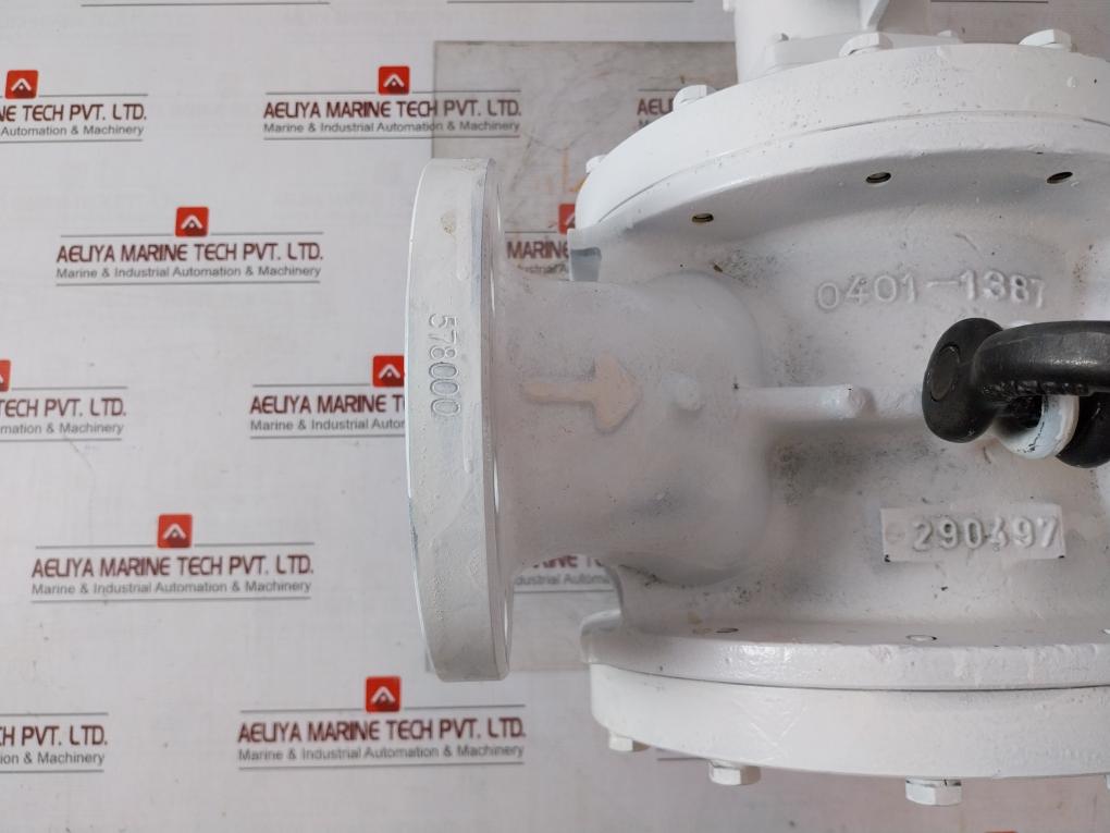 Vaf Instruments J5080 Flow Meter 0401-1387 Veam 9710 10K Bar Var.3558