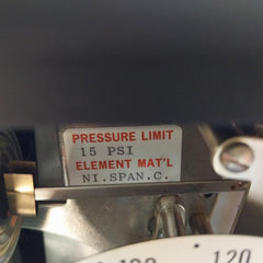 Pneumatic Controller Regulator M40-11M35120-5528Spec 004445 Vaf Instruments
