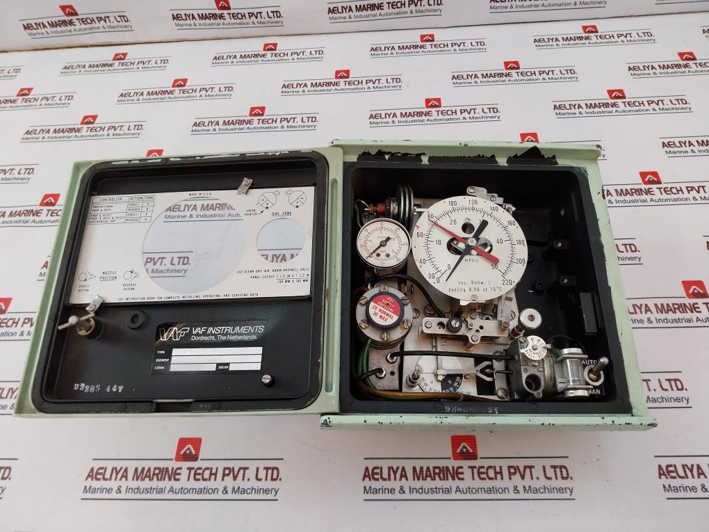 Vaf Instruments M40-11M35120-5528Spec004445 Pneumatic Controller Regulator 15Psi