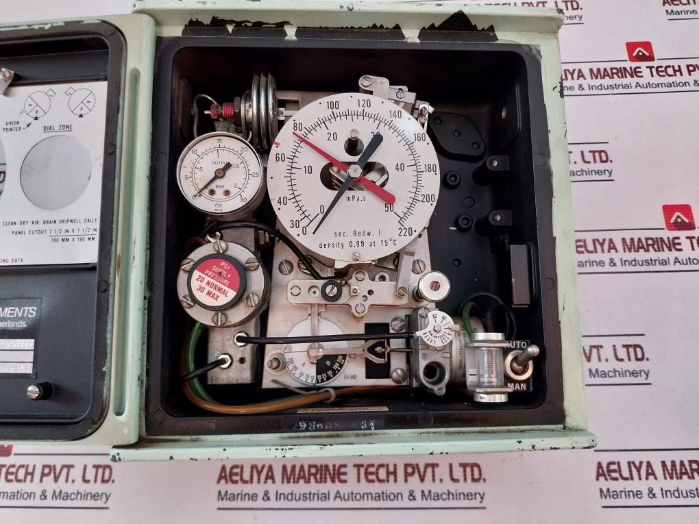 Vaf Instruments M40-11M35120-5528Spec004445 Pneumatic Controller Regulator 15Psi