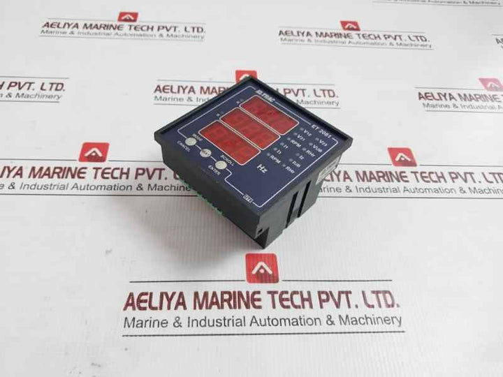 Vaf Panel Meter With Digital Lcd Display Et 2081 Eltrac 85-270 V Ac/Dc