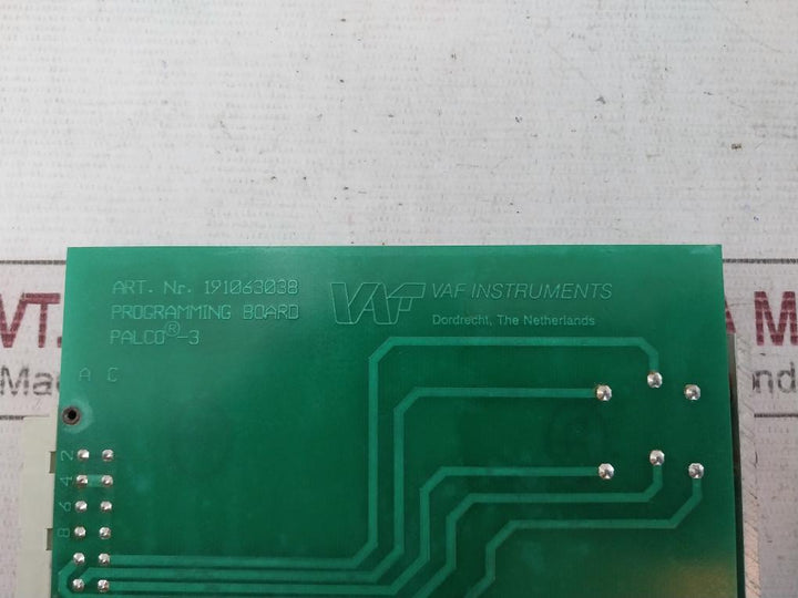 Vaf Instruments 191063066 Torque Measuring System 191068732 220 Vac 191065327