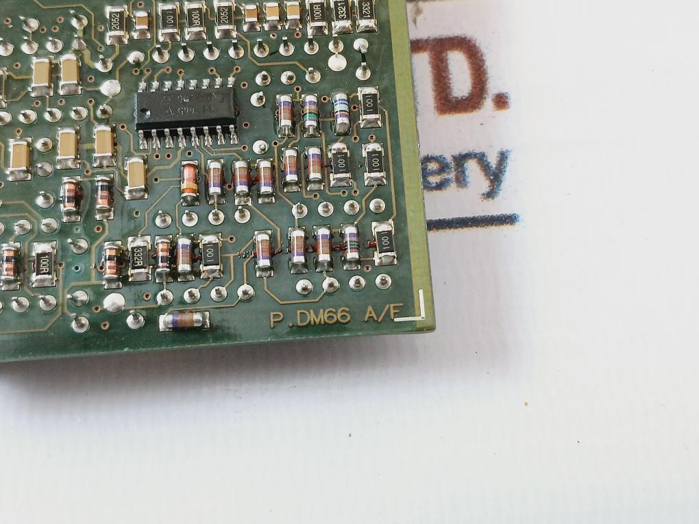 Vaisala Dmc 50 Rev: F Board Control Unit