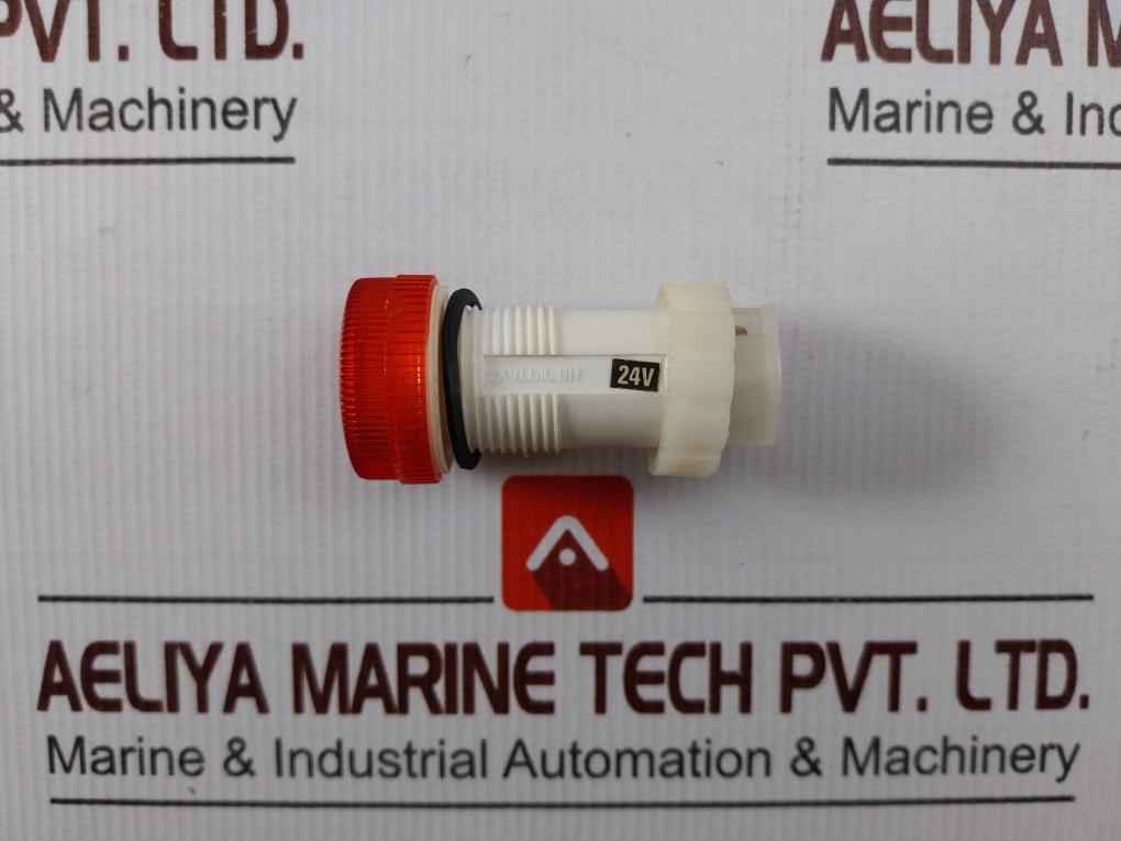 Vaishno 2xvldil-bn Panel Indicator Lamp 24v