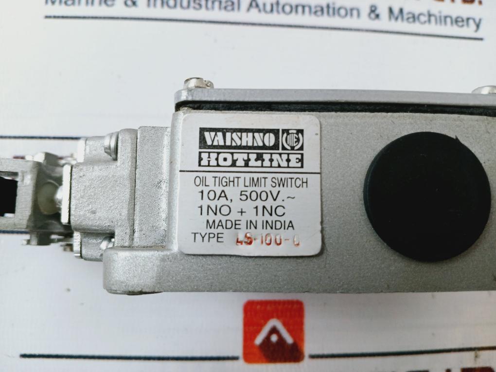 Vaishno Ls-100-0 Limit Switch 10A 500V Ac