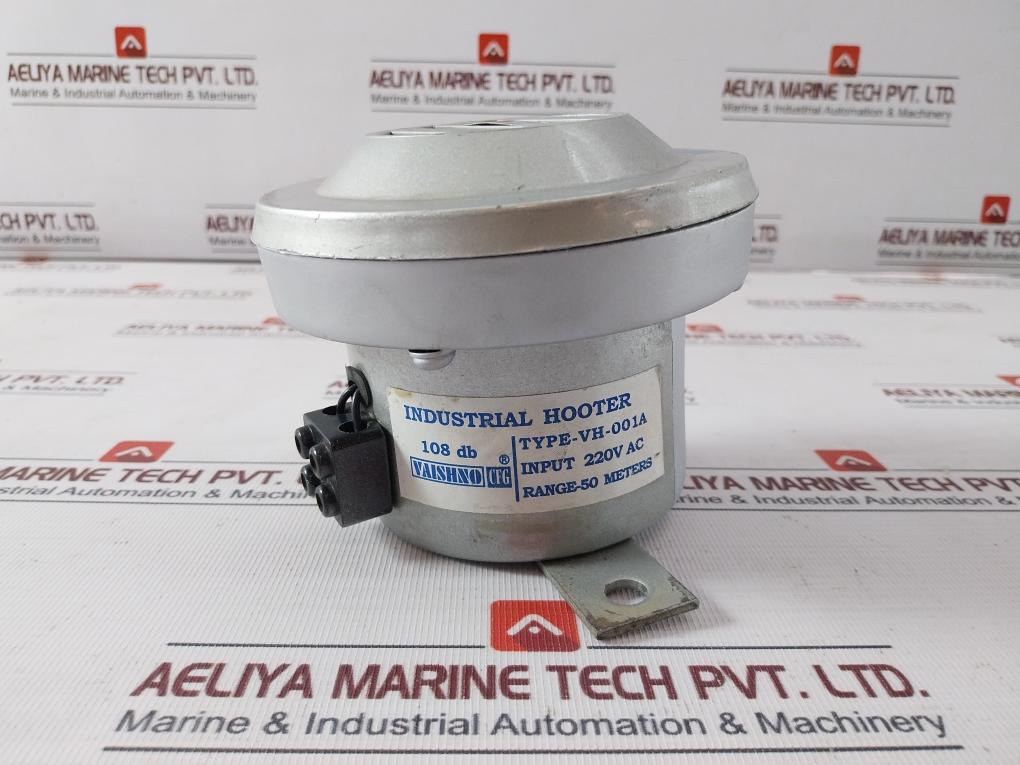 Vaishno Vh-001A Industrial Hooter 220V Ac 108 Db 50 M