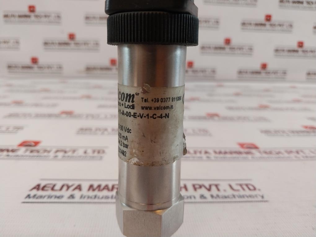 Valcom 27-r-ic-11-a-00-e-v-1-c-4-n Pressure Sensor 12-30Vdc