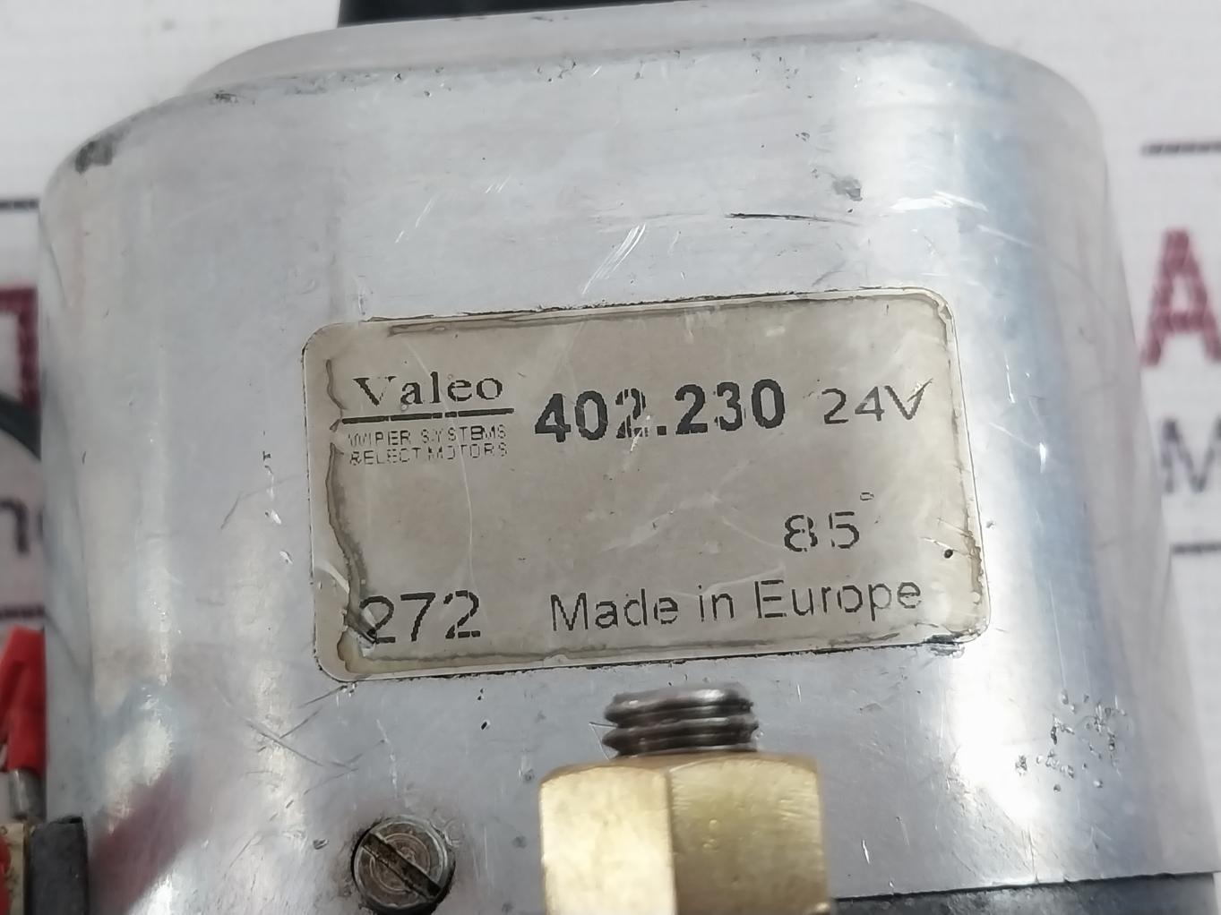 Valeo 402.230 Wiper Systems & Elect Motor 24V