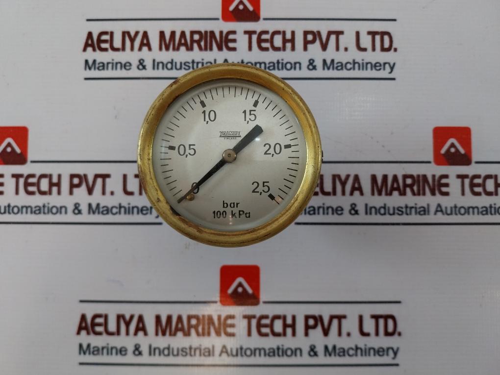 Valmet 0-2,5 Bar Pressure Gauge