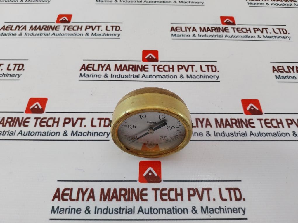 Valmet 0-2,5 Bar Pressure Gauge