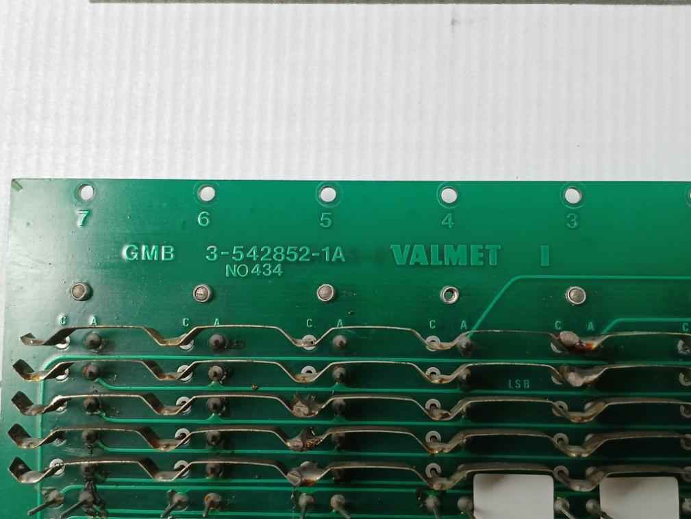 Valmet 3-542852-1A Dmu Printed Circuit Board No434 3-542852-1B