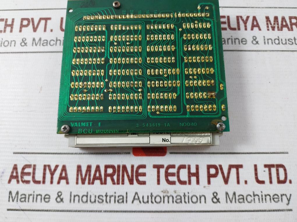 Valmet 3-543619-1A Bcu Binary Input Pcb Module No040 3-543616-1A M851247
