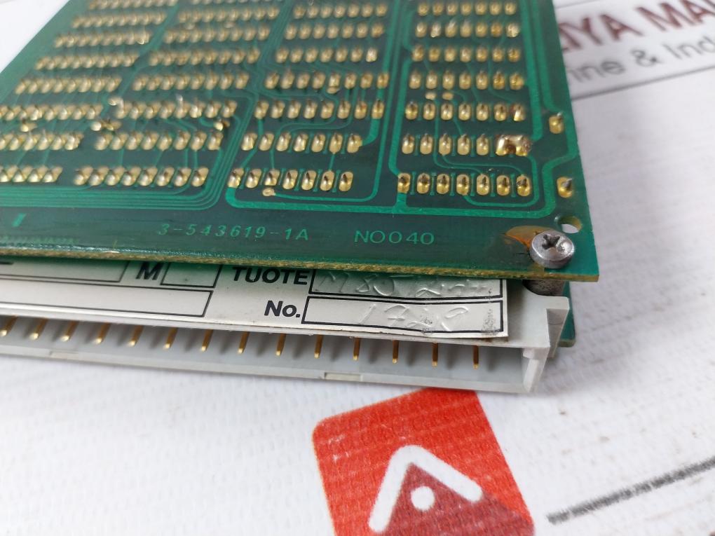 Valmet 3-543619-1A Bcu Binary Input Pcb Module No040 3-543616-1A M851247