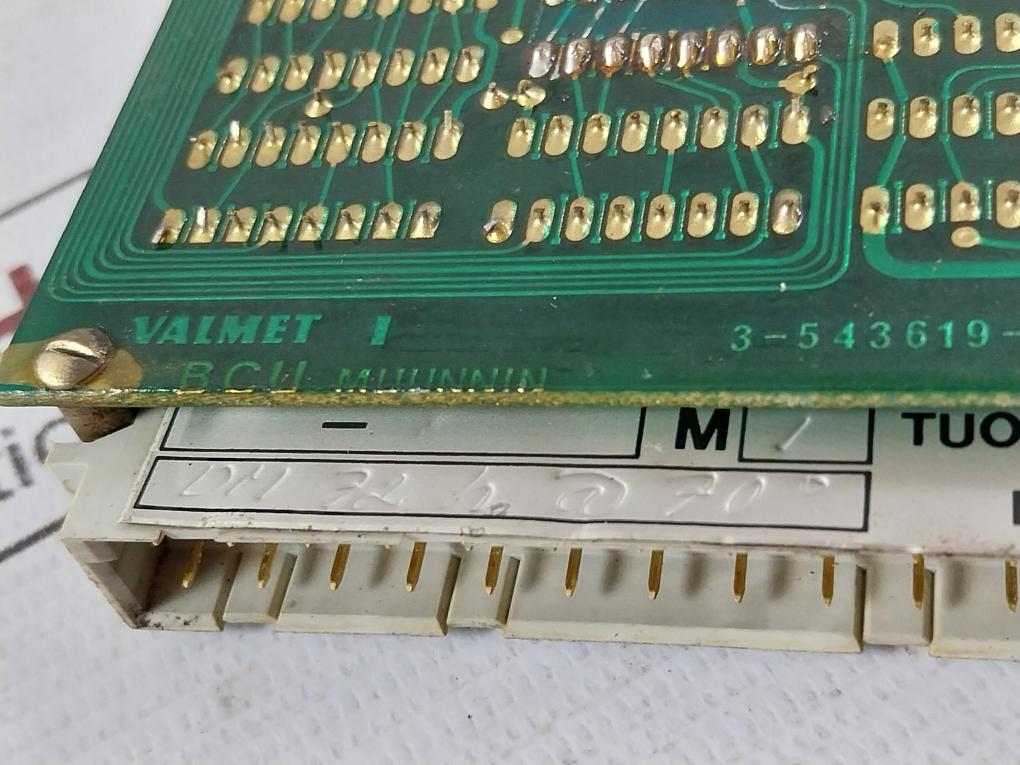 Valmet 3-543619-3A Bcu Binary Input Pcb Module N0432 Dm 72 H.@ 70° N0418