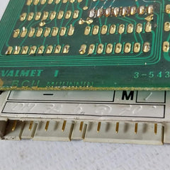 Valmet 3-543619-3A Bcu Binary Input Pcb Module N0432 Dm 72 H.@ 70° N0418