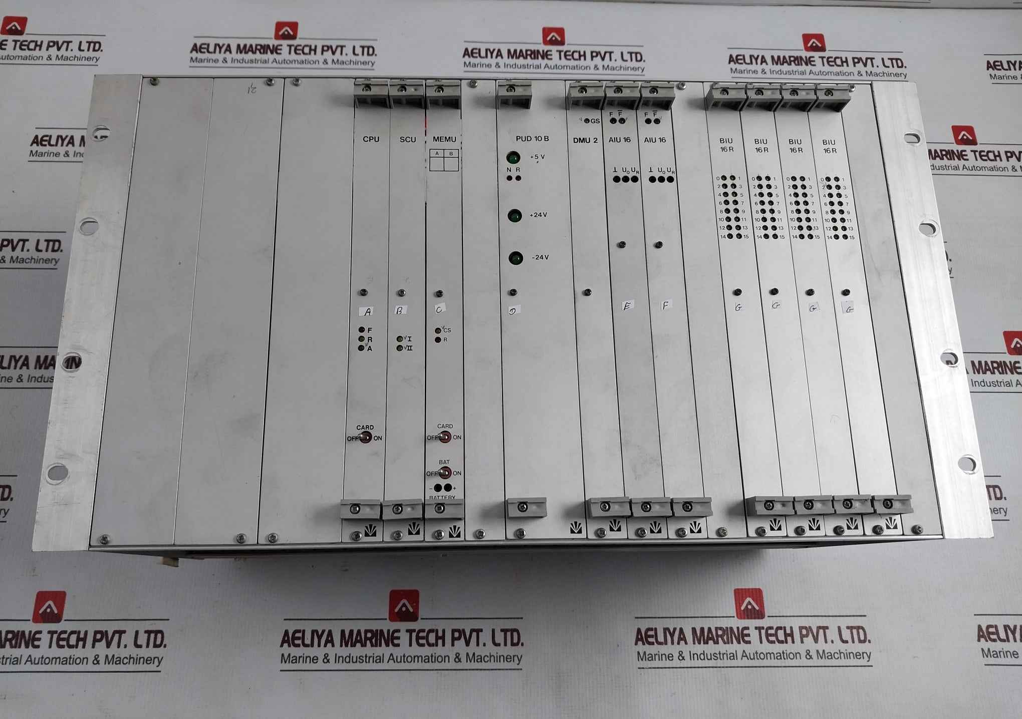 Valmet 542821-5A Control System Rack Module M8510041 M2 M8510061 M2 M8510401 M1