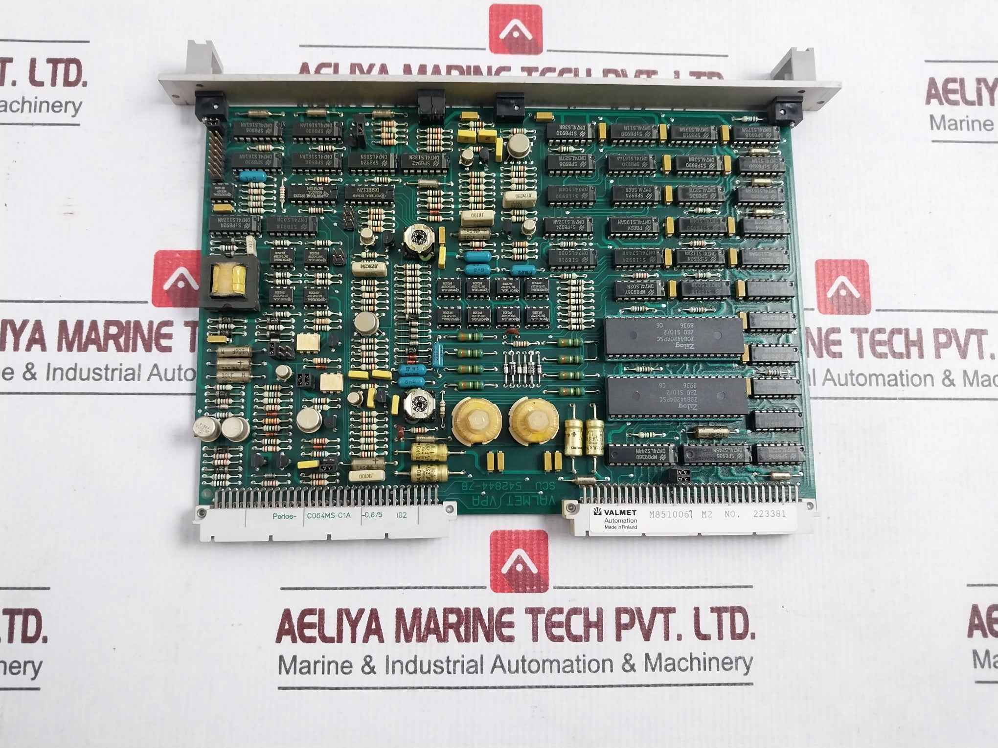 Valmet 542821-5A Control System Rack Module M8510041 M2 M8510061 M2 M8510401 M1