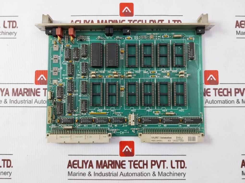 Valmet 542821-5A Control System Rack Pud 10B 542936-2A, 547070-3B, 542844-7A