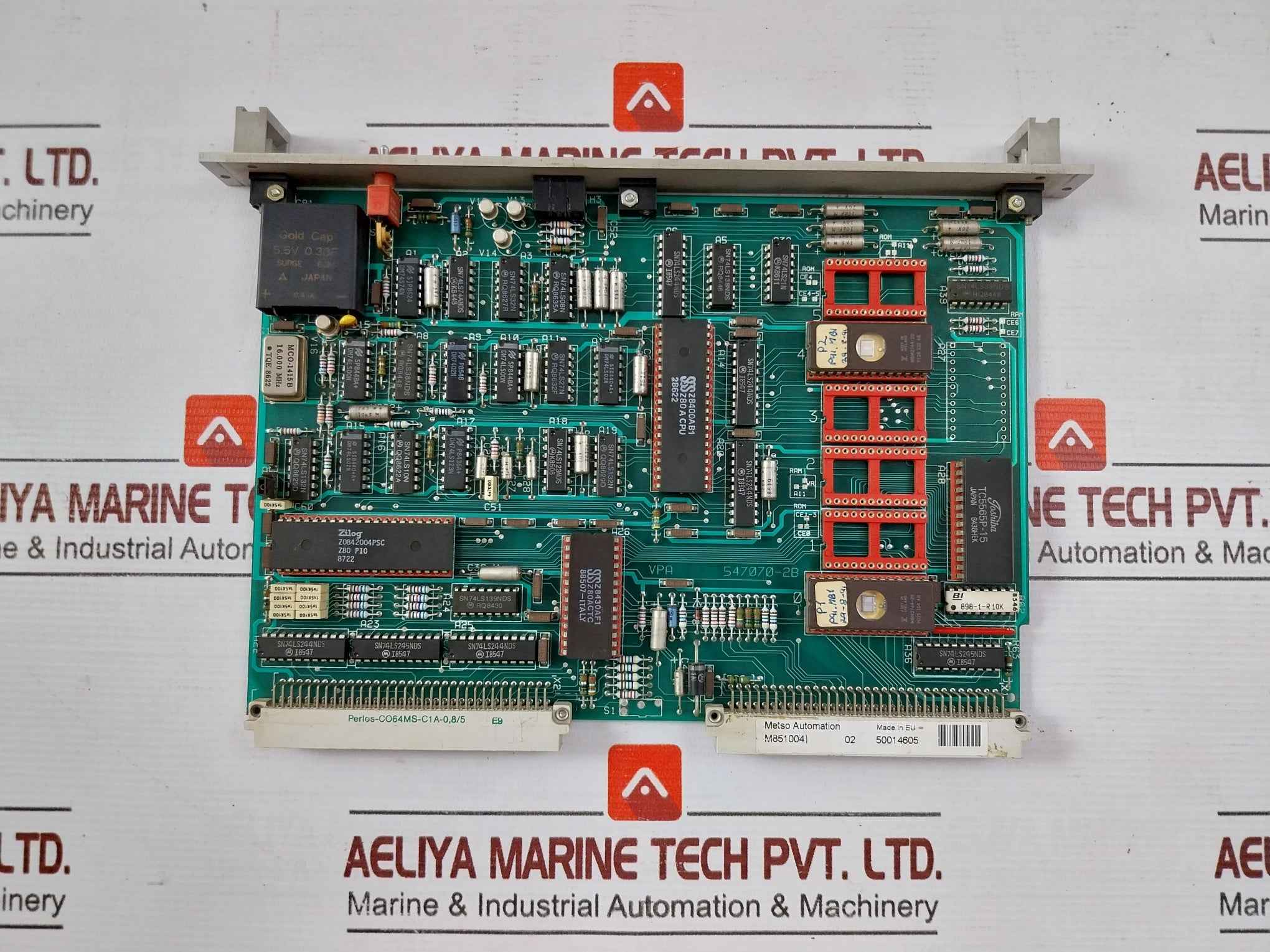 Valmet 542821-5A Cpu Scu Rack Module 542836-6A, Pud 10 B, M8510061 M2, Biu 8A