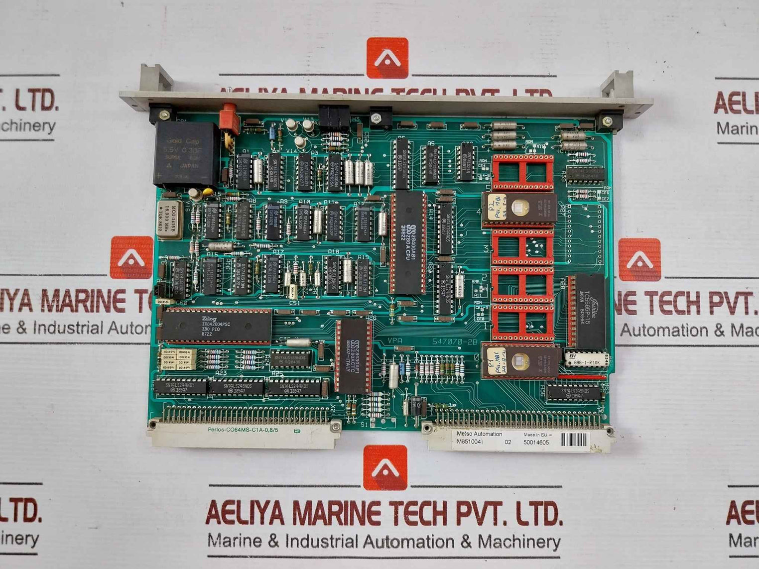 Valmet 542821-5A Cpu Scu Rack Module 542836-6A, Pud 10 B, M8510061 M2, Biu 8A