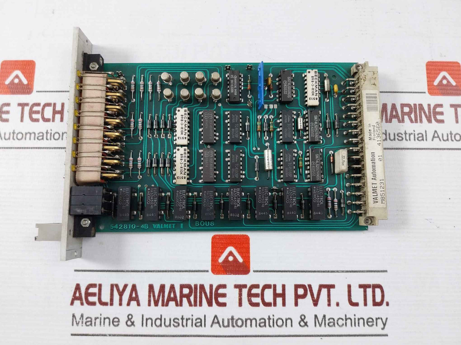 Valmet 542821-5A Cpu Scu Rack Module 542836-6A, Pud 10 B, M8510061 M2, Biu 8A