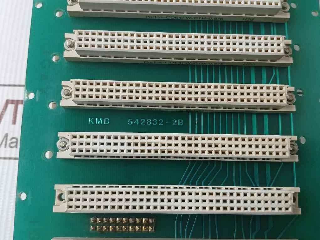 Valmet 542832-2A Backplane Pcb Board