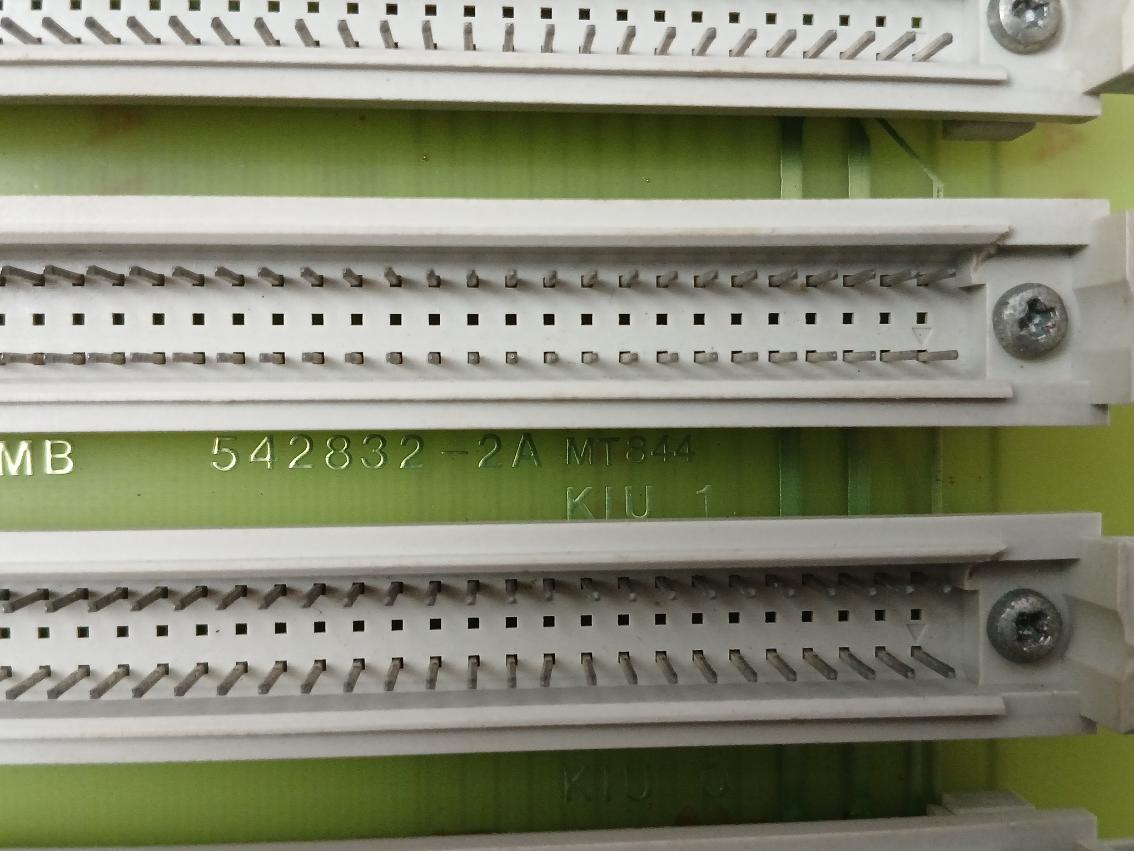 Valmet 542832-2A Dmu Backplane Pc Board 542832-2B Mt844