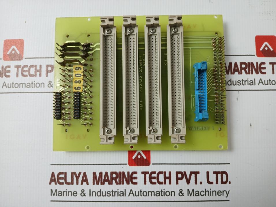 Valmet 542832-2A Dmu Backplane Pc Board 542832-2B Mt844