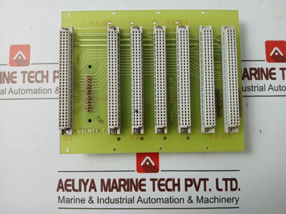 Valmet 542832-2A Dmu Backplane Pc Board 542832-2B Mt844