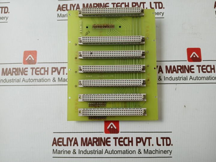 Valmet 542832-2A Dmu Backplane Pc Board 542832-2B Mt844